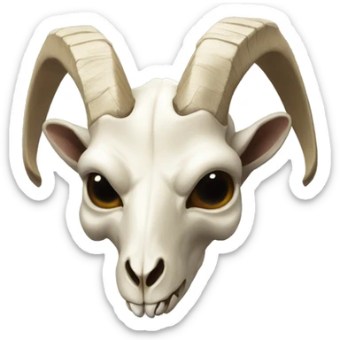 Goat Skull sticker