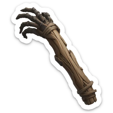  sekiro prosthesis wood arm sticker