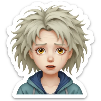 insane woman sticker