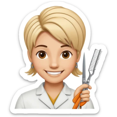 hairstylist sticker