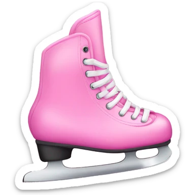 Pink skates sticker