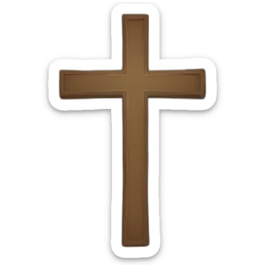 Cross sticker