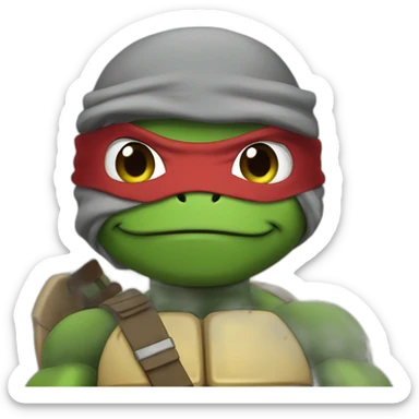 Teenage Mutant Ninja Turtles rafael sticker