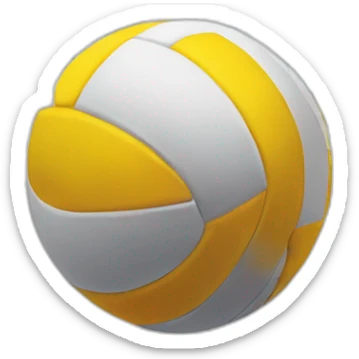 volleyball spike sticker