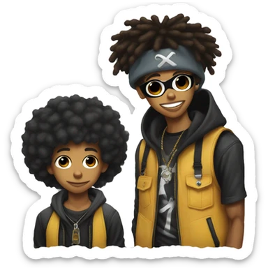 Ayo & teo sticker