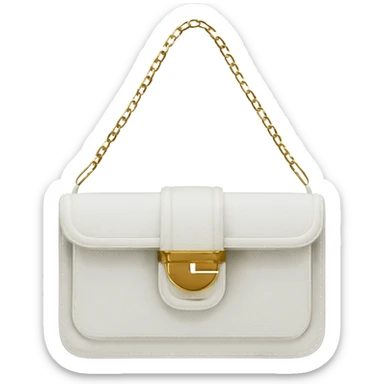 matte white kelly hermes bag sticker