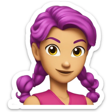 Totally spies sam sticker