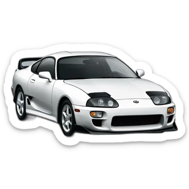 Toyota Supra mk4  sticker