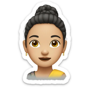 Girl in Thailand  sticker