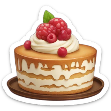Dessert sticker