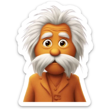 The lorax  sticker