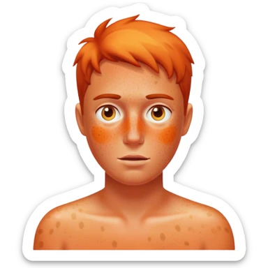 Sunburn aesthetic  sticker