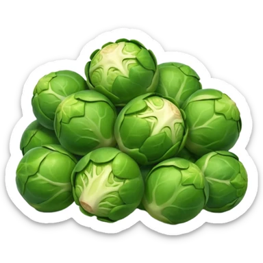 brussel sprouts sticker