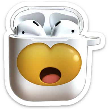 butt airpods case sticker