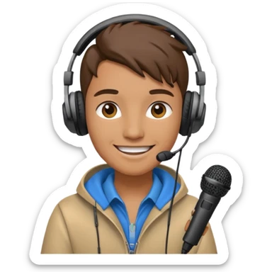 Podcaster  sticker