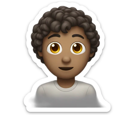 CON LOS OJOS CERRADOS sticker