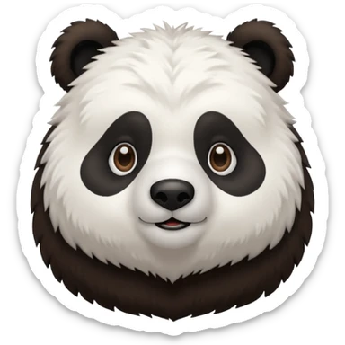 3 bears: brown bear, panda, dan polar bear in one emoji sticker