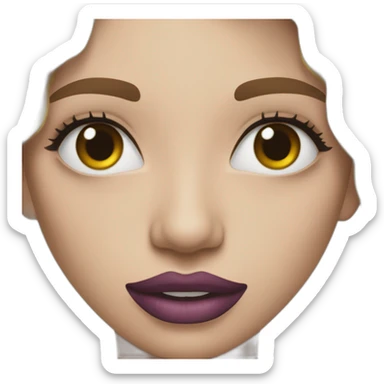 Un baume à lèvres qui ce maquille  sticker