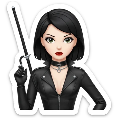 Create a Dominatrix with a  sticker