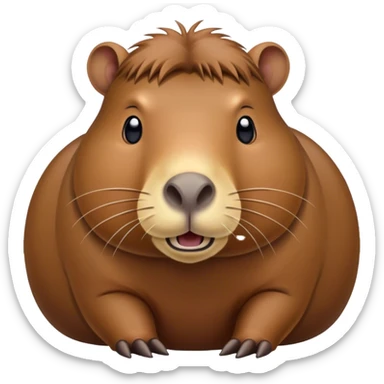 Kapibara sticker