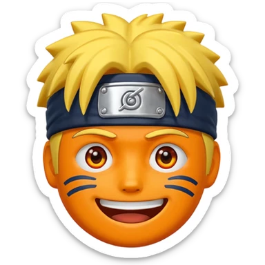 Naruto emoji sticker