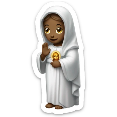 Virgin Mary  sticker