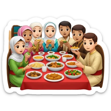 Ti ti ti ti sahur sticker