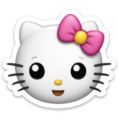 Hello kitty sticker