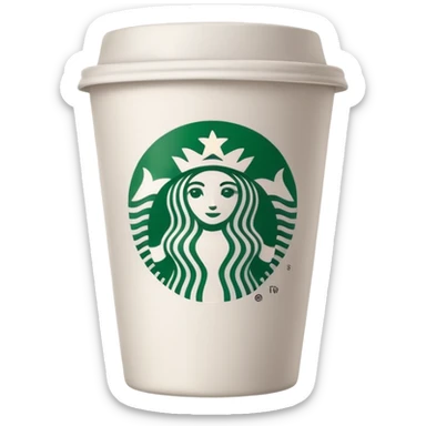 Starbucks sticker