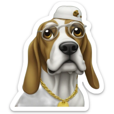 Snoop dog whit the zaza sticker