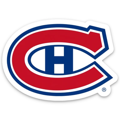 Montréal Hockey team's player's logo sticker