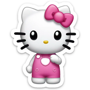 Hello-kitty hello-kitty sticker
