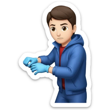 Break into car for blender sticker