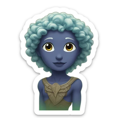 Gaia The Spirt of Earth sticker