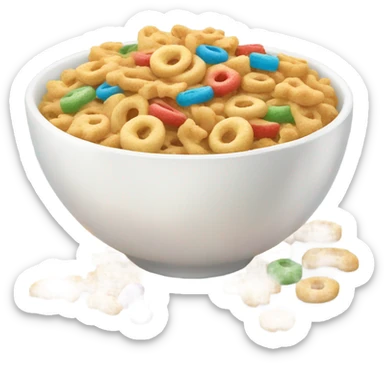 cereal sticker