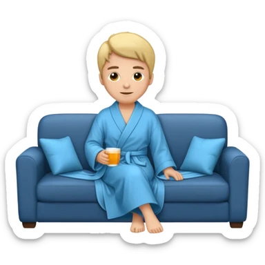 Couch potato  sticker