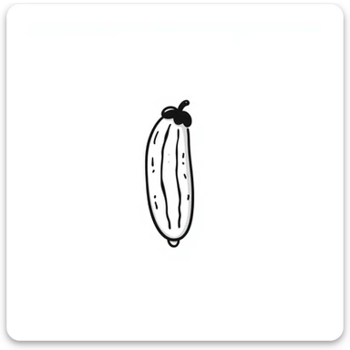 Cucumber sticker