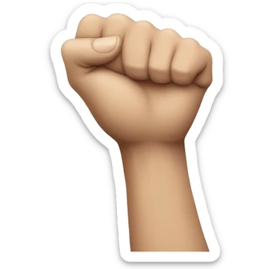 Big Arm more than legs  sticker