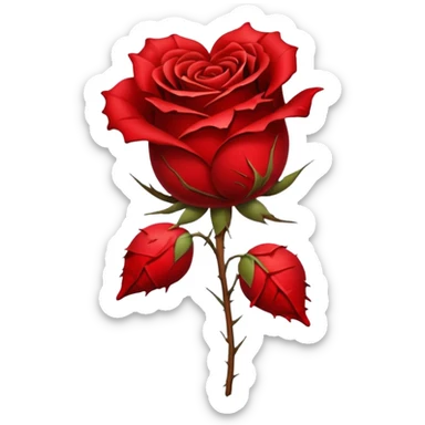 Put The Broken Hearts Emoji And Wilted Rose Emoji Together Between sticker
