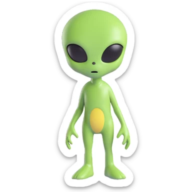 alien sticker