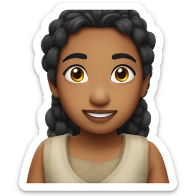 Asha from wish Disney sticker