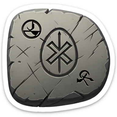Rune Stone sticker