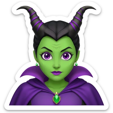 maleficent As a Emoji that don’t already exists. sticker