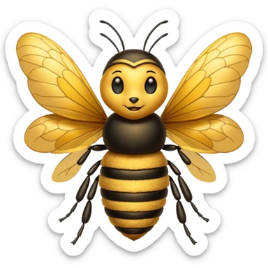 Queen bee sticker