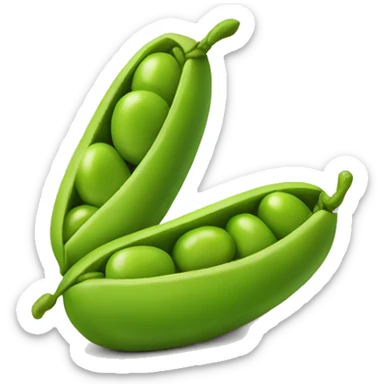Edamame beans sticker