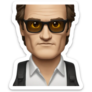 Quentin Tarantino sticker