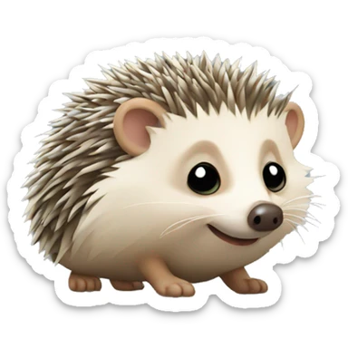 Hedgehog sticker