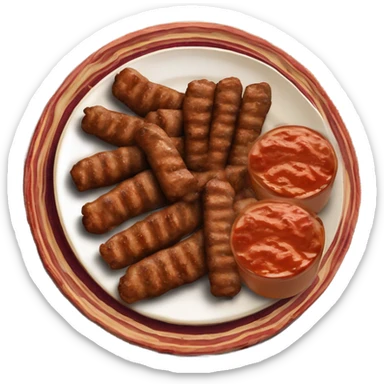 Bosnian cevapi sticker