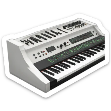 concorde synthesizer sticker