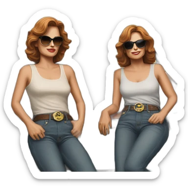 living-the-dream-thelma-and-louise sticker